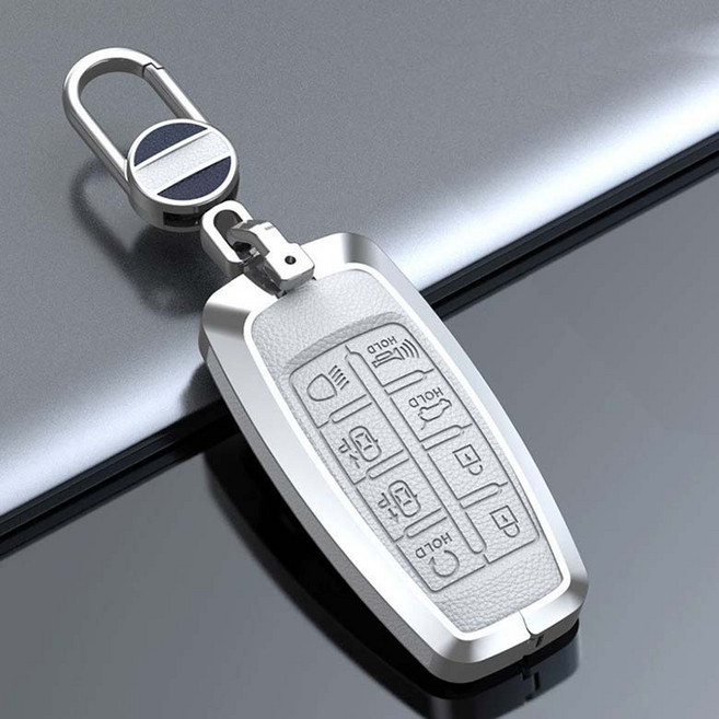 크로니클 막스라인 제네시스호환 8버튼 2중 키케이스, 화이트, CMAX-GE8WH