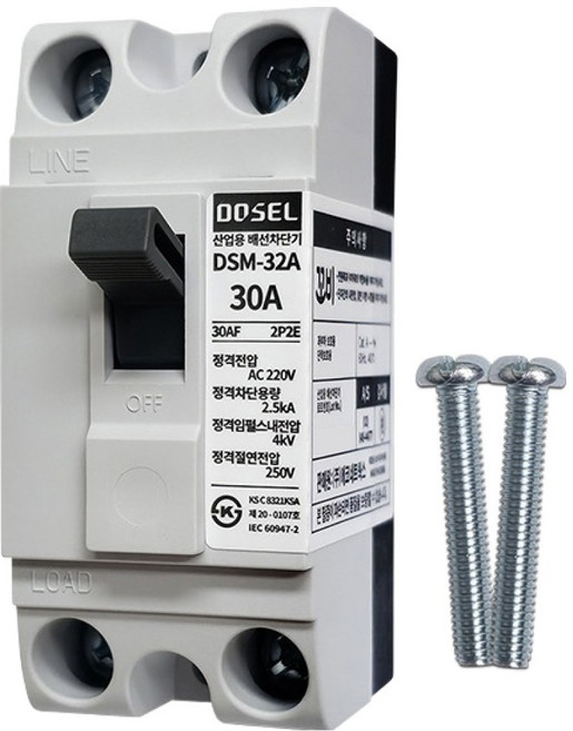 도셀 DS꼬비 산업용 배선차단기 30A, 1개