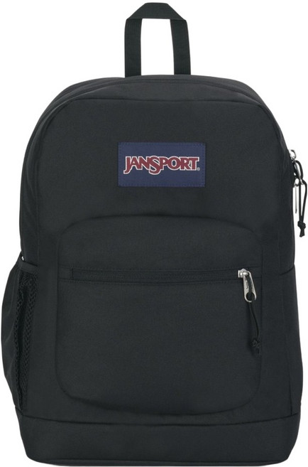 JANSPORT CROSS TOWN PLUS 後背包 JS0A7ZNZ008 26L, 經典黑