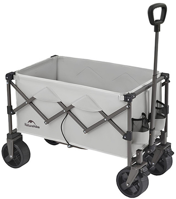Naturehike 挪客 輕盈折疊手推車 100L, 1個, 煙灰色