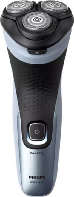 PHILIPS 飛利浦 官方直營 X系列 電動刮鬍刀, X3053/00, 黑淺藍