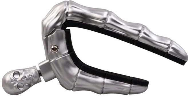 마이티킹 미세압력조절 기타카포 실버 GGC05, 1개