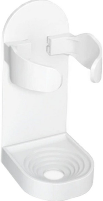 딜로티 무타공 욕실 면도기 거치대, 화이트