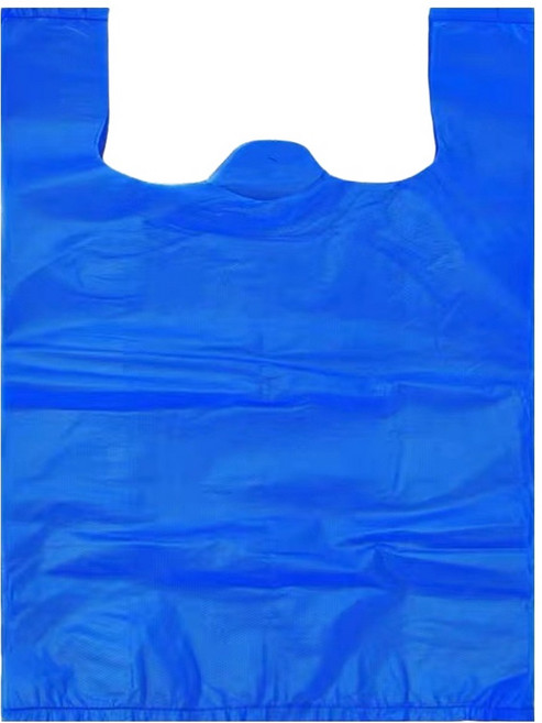 이거닷 손잡이 있는 다용도 비닐 쓰레기봉투 파란색3 55 x 80 cm 200p, 1개, 45L