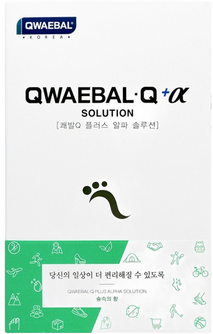 쾌발 Q 플러스 알파 솔루션 숲속의향, 30개입, 1개