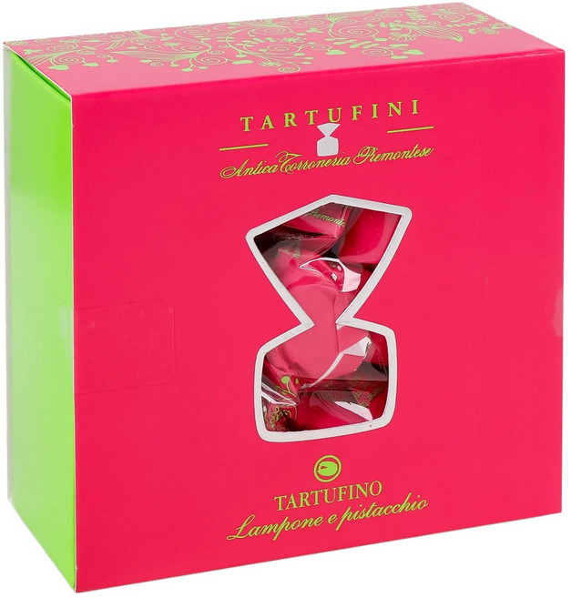 Antica Torroneria Piemontese Piemontese 覆盆子 & 開心果松露巧克力 春季禮盒, 100g, 1個