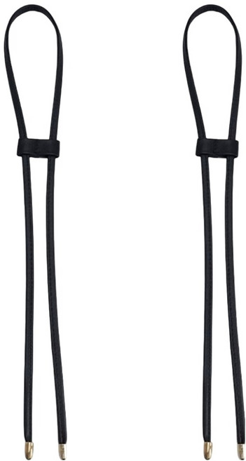 코히모 가방 리폼 DIY 복조리끈 버킷백 조임끈 5W0589, 블랙, 2개