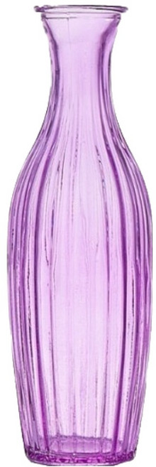 루벤코 유럽풍 인테리어 장식 유리 꽃병, 라벤더 퍼플