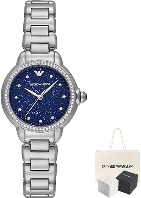 엠포리오아르마니여성용 미아 메탈시계 AR11630 + 쇼핑백 + 패키지 랜덤발송