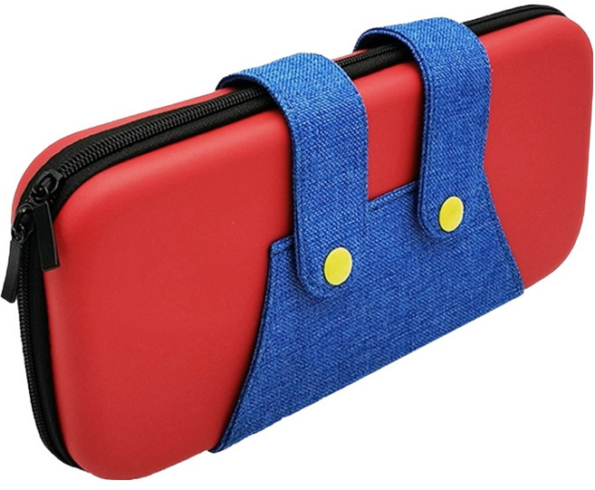 대한 닌텐도 스위치2 케이스 파우치 휴대용 가방 칩 보관 정리함, 마리오레드, 1개, NS2-P007
