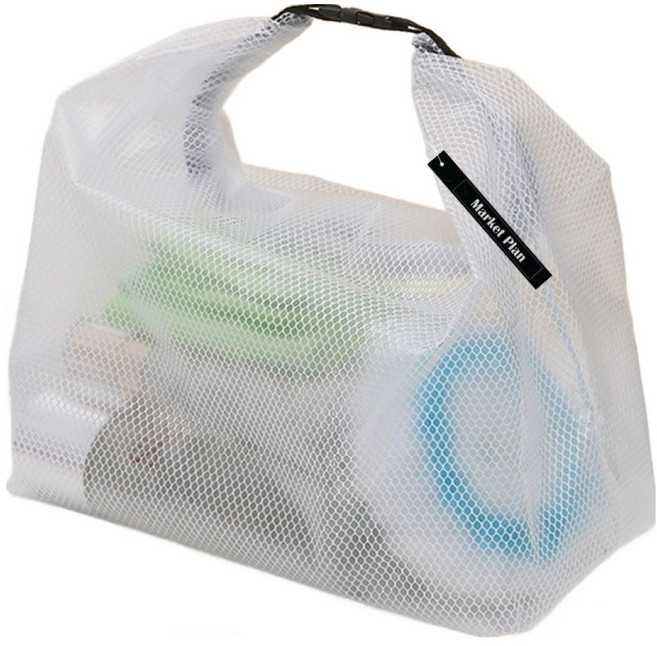 마켓플랜 스트랩 다용도 물놀이 방수백, 화이트