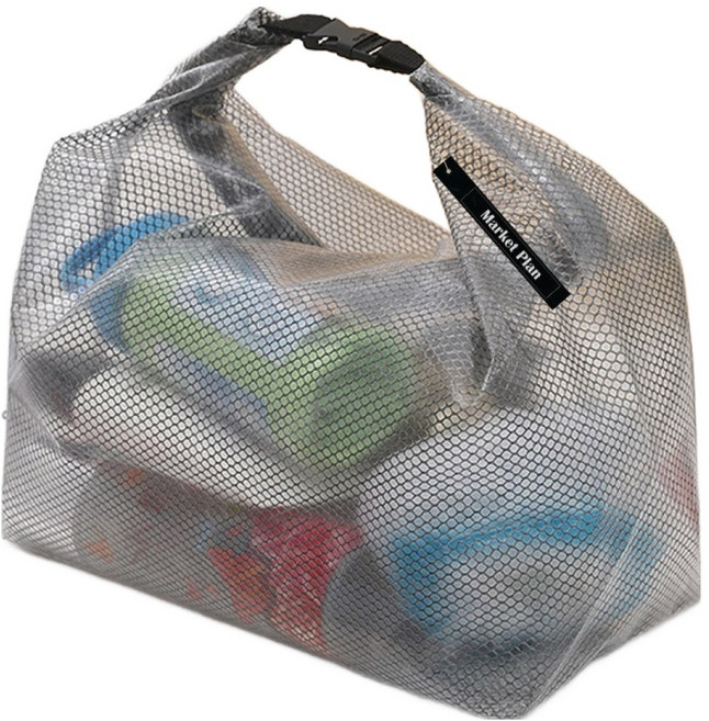 마켓플랜 스트랩 다용도 물놀이 방수백, 그레이