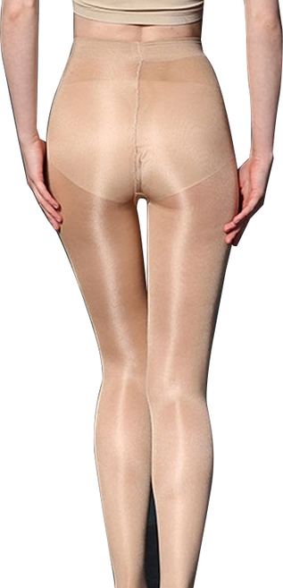 마켓피아 여성용 광택 타이즈 팬티스타킹 50D