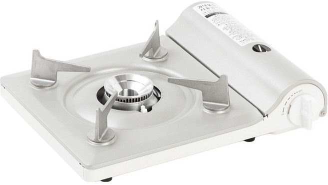 JAJU(자주) 자주 쓰는 슬림 가스 버너, 그레이, 1개