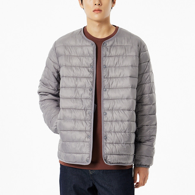 JAJU 남녀공용 라이트 다운필 패딩 재킷