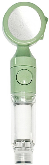 영스타 나무이야기 아쿠아붐 여행용 미니 정수 샤워기 기본형, 1개, 그린