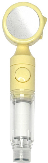 영스타 나무이야기 아쿠아붐 여행용 미니 정수 샤워기 기본형, 1개, 옐로우