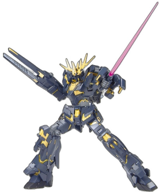 BANDAI 組裝模型 鋼彈 RX-0 報喪女妖 毀滅模式 134, 1個