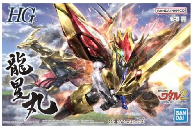 BANDAI 組裝模型 魔神英雄傳 龍星丸, 1個