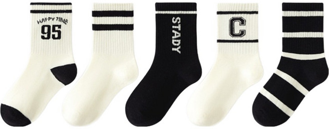 아이뿜 해피타임 스포츠 양말 5켤레 세트 F167