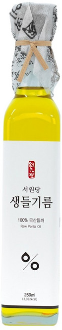 서원당 생들기름, 1개, 250ml
