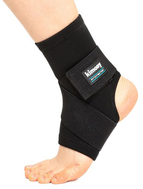 키모니 네오맥스 슬리브 벨트 발목보호대, 1개, 블랙