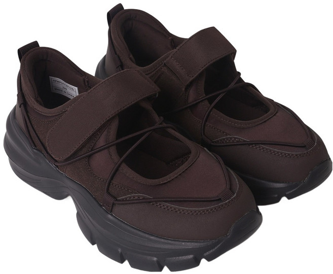 SHOOPEN 多綁帶瑪莉珍厚底休閒鞋 HPWPDFF901