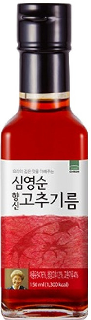 심영순 향신 고추기름, 150ml, 1개