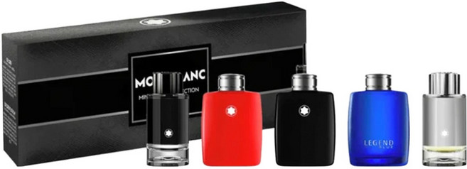 몽블랑 미니어처 향수 5종, 1세트