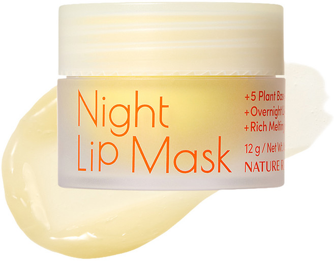 네이처리퍼블릭 내추럴 메이드 나이트 립 마스크, 12g, 1개, 투명