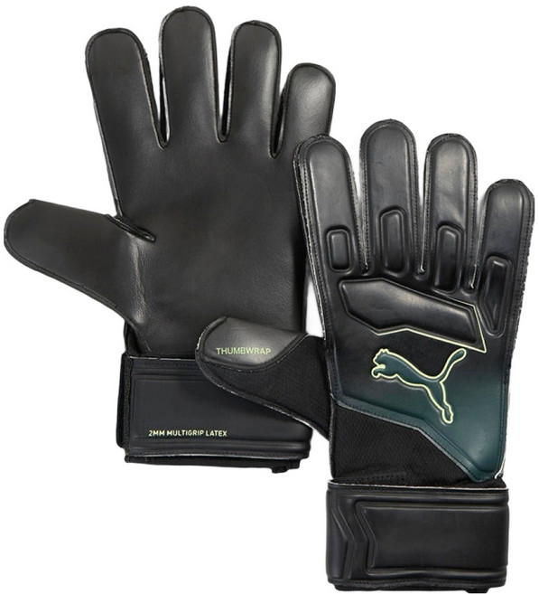 PUMA ULTRA Play RC 守門員手套 04208403, 黑色, 1套