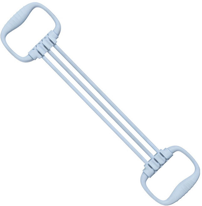 YORI CAR 優里 六管拉力帶 15~90磅, 藍色, 1個