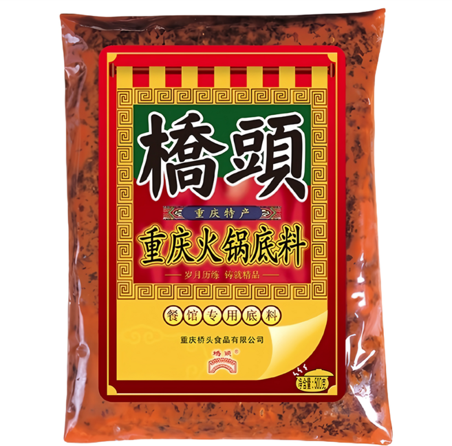 橋頭 老火鍋底料, 1個, 500g