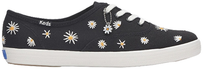 Keds 女款 CHAMPION CANVAS DAISY EMBROIDERY 運動休閒鞋 WF68577