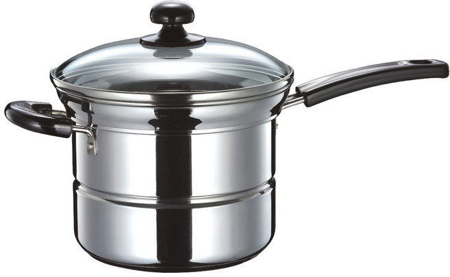 cook power 鍋寶 電磁爐適用 304不鏽鋼多用途鍋, 21cm, 1個, 銀色
