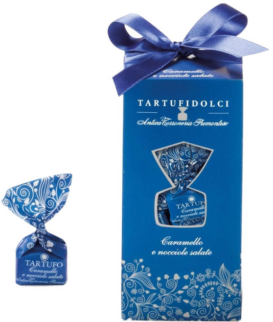 Antica Torroneria Piemontese 白巧克力焦糖&海鹽榛果松露巧克力, 160g, 1個