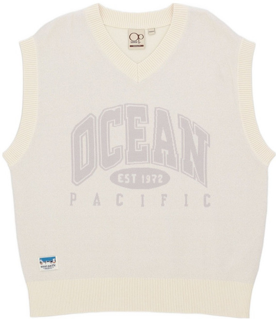 oceanpacific 男女通用 Ocean 緹花針織背心 WOPC6RASVZ01