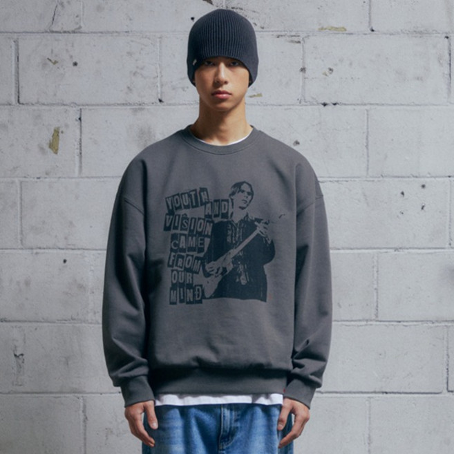 VISION STREET WEAR 搖滾樂團圓領 VS2501CR04