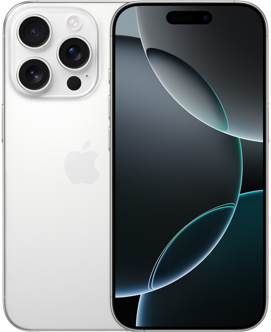 Apple 아이폰 16 프로, 화이트 티타늄, 512GB