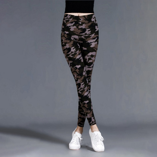 Marketpia 女性迷彩軍裝褲襪 內搭褲