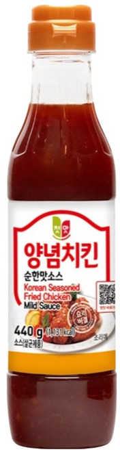 청우식품 치킨소스 순한맛, 440g, 1개
