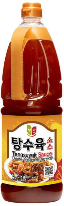 첫맛 탕수육 소스, 1.85kg, 1개