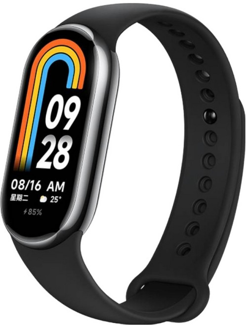 Xiaomi 小米 手環8, 1.62吋, 黑色, 藍牙 TM BLE 5.1