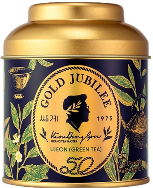 쌍계명차 골드주빌리 프리미엄 녹차 우전, 1.5g, 10개입, 1개