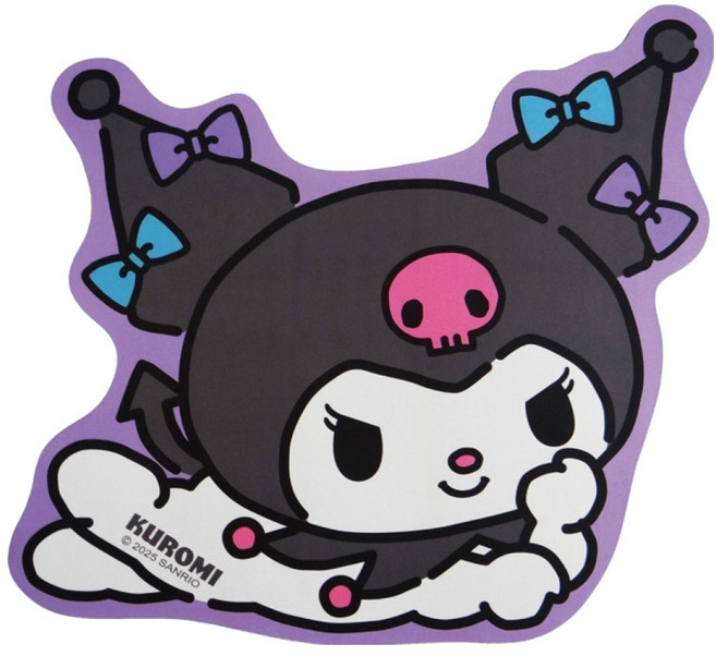 Sanrio 三麗鷗 療癒造型軟式地墊, 1個, 酷洛米 雙色蝴蝶結