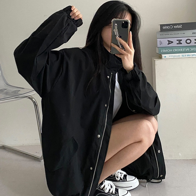 어반라인 여성용 토드 오버핏 항공점퍼