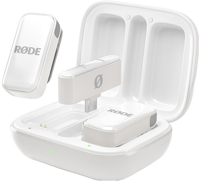 로드 스마트폰 고품질 듀얼 무선 마이크, Wireless Micro(white), 1개