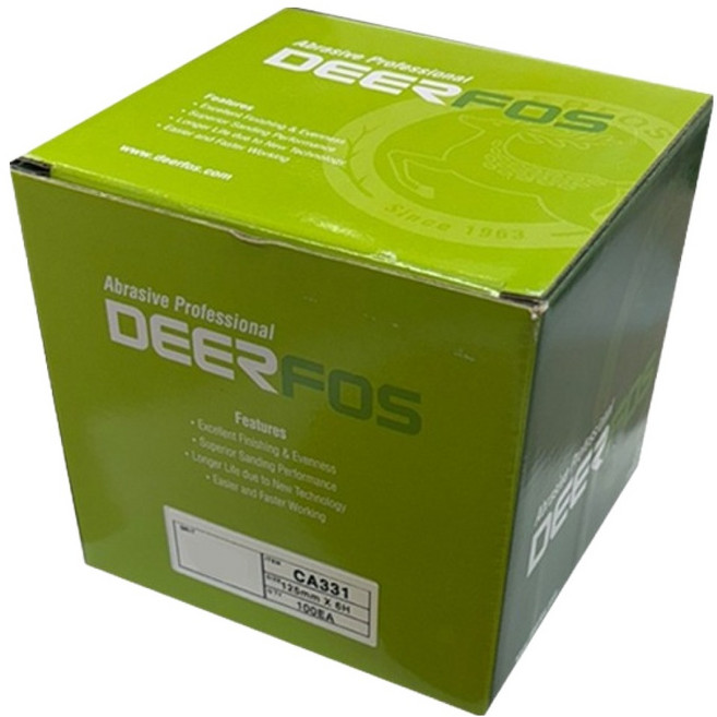 디어포스 6홀 60방 금속 목재용 원형 종이페파 CA331 100p, 1개