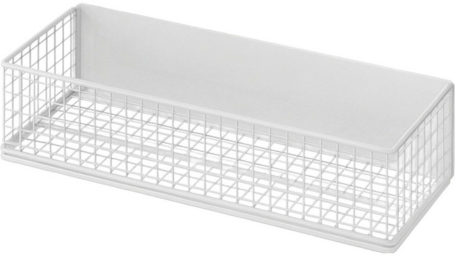 hillo 이지 매직 자석 냉장고 와이드 수납 선반, 화이트, 1개