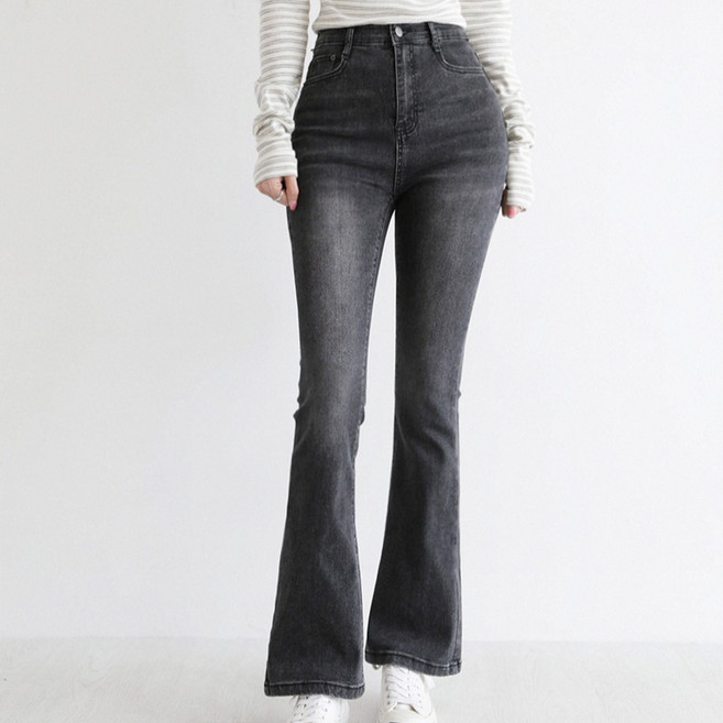 앤드스타일 여성용 숏/기본/롱 3단기장 딱맞진16탄 굿텐션 데님 스판 부츠컷 팬츠 264764